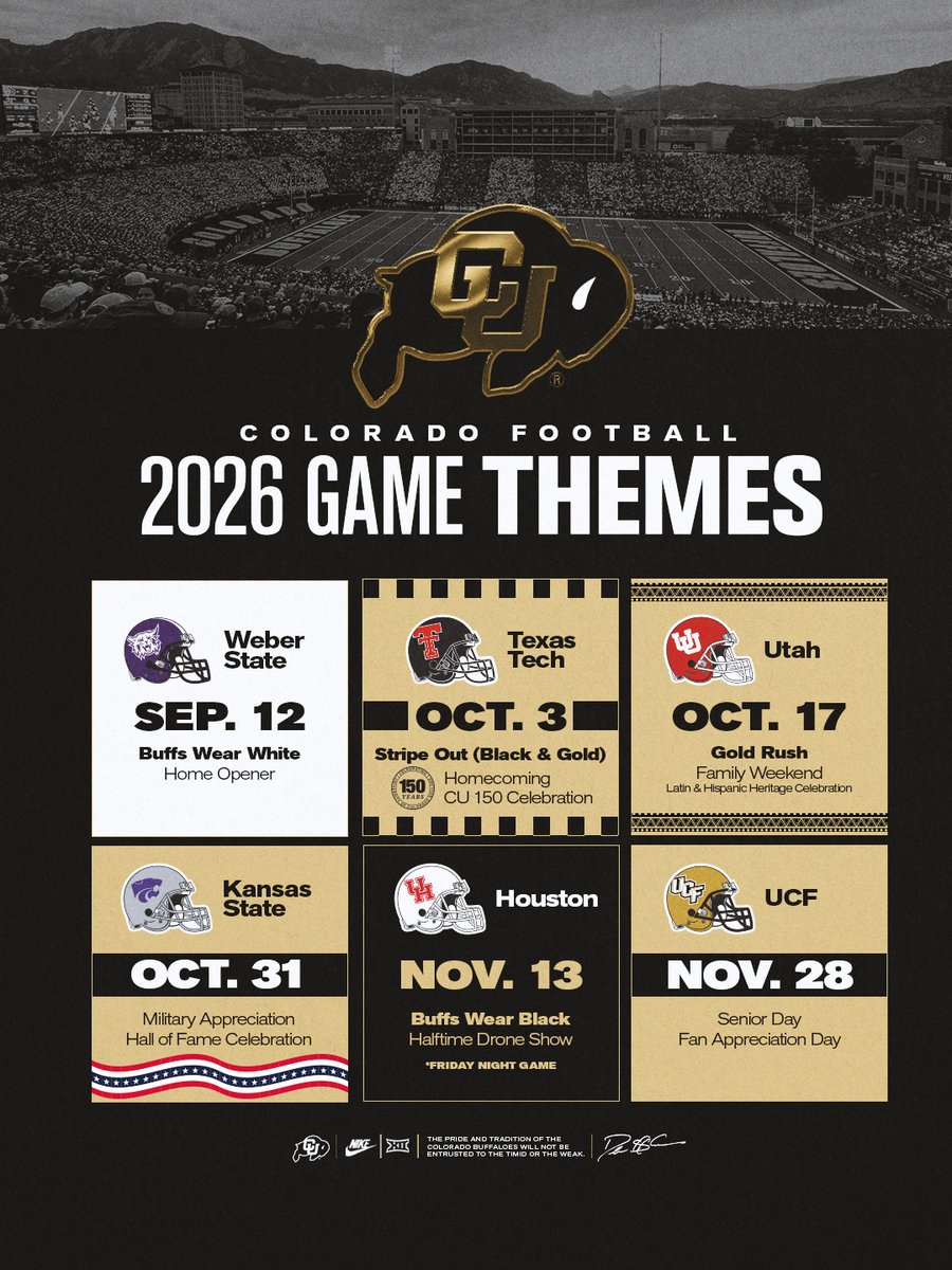 Colorado Buffaloes tweet media