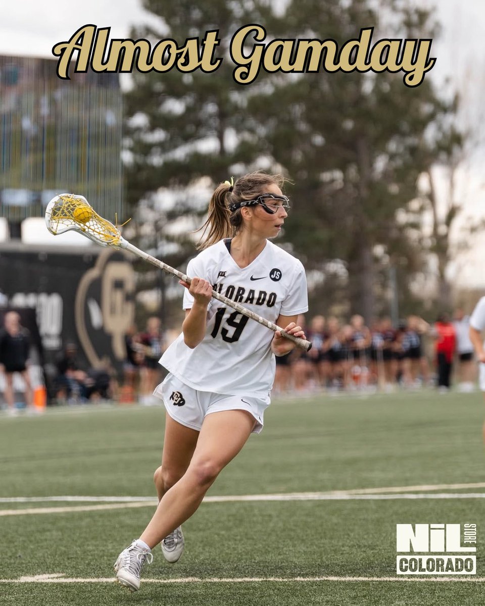 ColoradoNIL's tweet photo. Almost that time👀 
Big game tomorrow against DU!! 

#buffnation #coloradolacrosse #cubuffslax #almostgameday https://t.co/GHNnrZPnYm