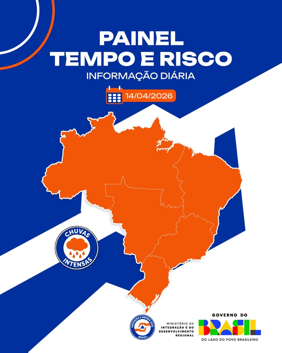 Defesa Civil Nacional tweet media