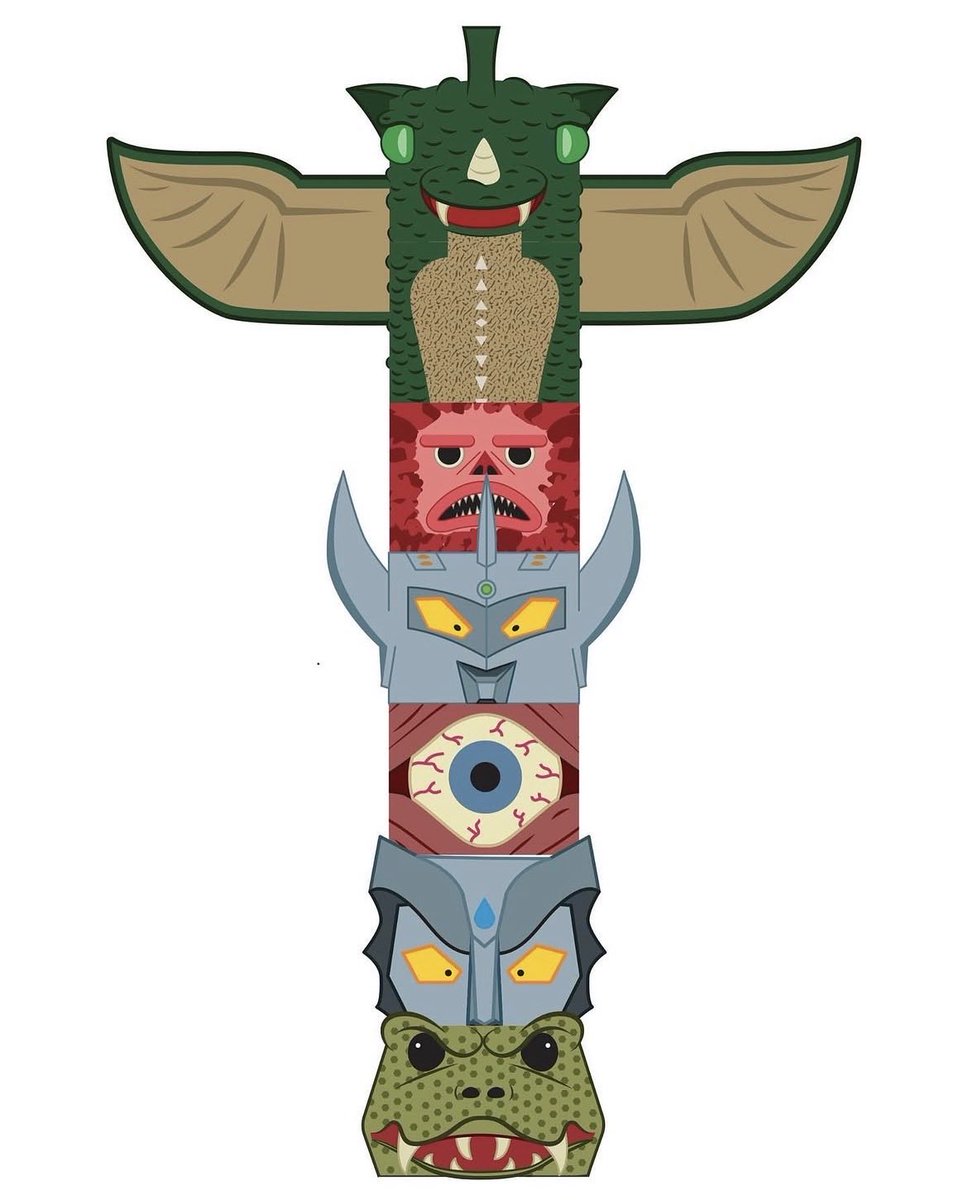 leafleo05's tweet photo. Ultraman Totem Pole @TsuburayaGlobal https://t.co/Kzp5bPprcO