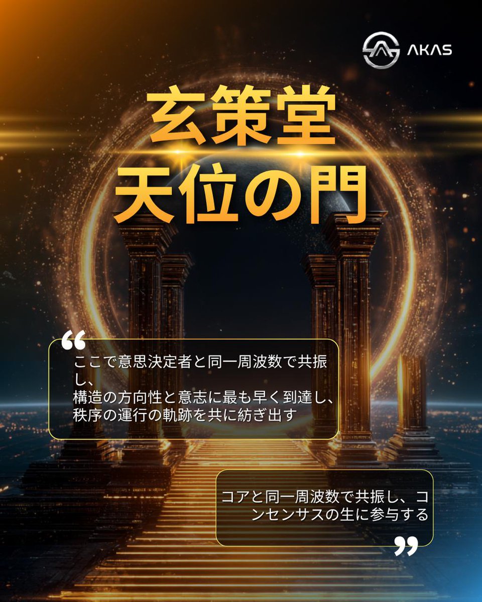 AKAS_JPN's tweet image. 戦略委員会に着席し、
未来を掌握する 

📷 本当に価値あるアイデンティティは、 共通認識と行動の先に存在する 
📷 ここでコアの意志と共鳴し、 ここで意思決定を一歩先へ進める 📷 
📷 tally.so/r/2EvNbp 

#AKAS #戦略委員会 #コンセンサス形成 #コアゲート