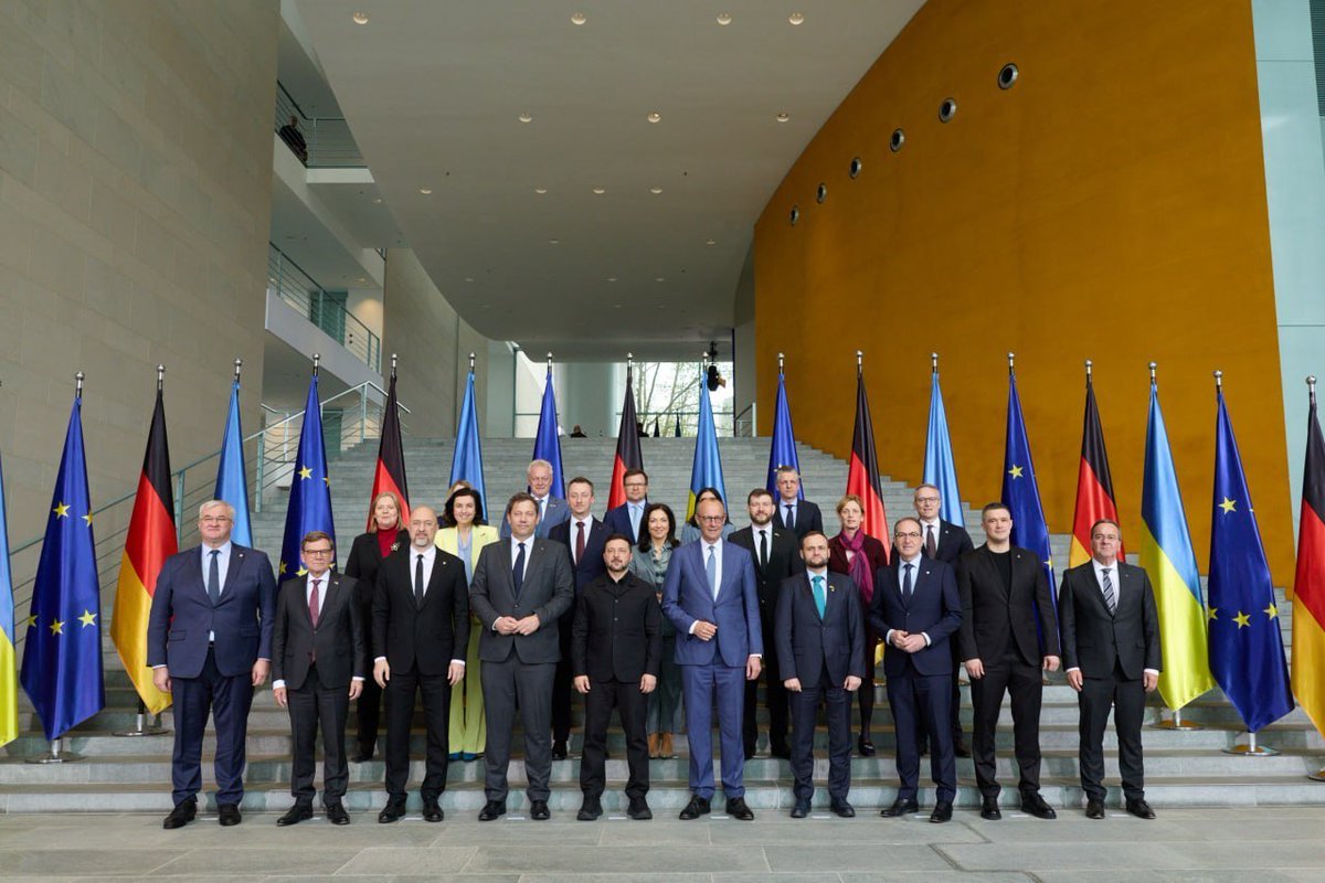 NOELreports's tweet image. Ukraine and Germany held their first intergovernmental consultations in over 20 years. Zelensky said relations have reached the level of a true strategic partnership, marking a new phase in cooperation. #Ukraine