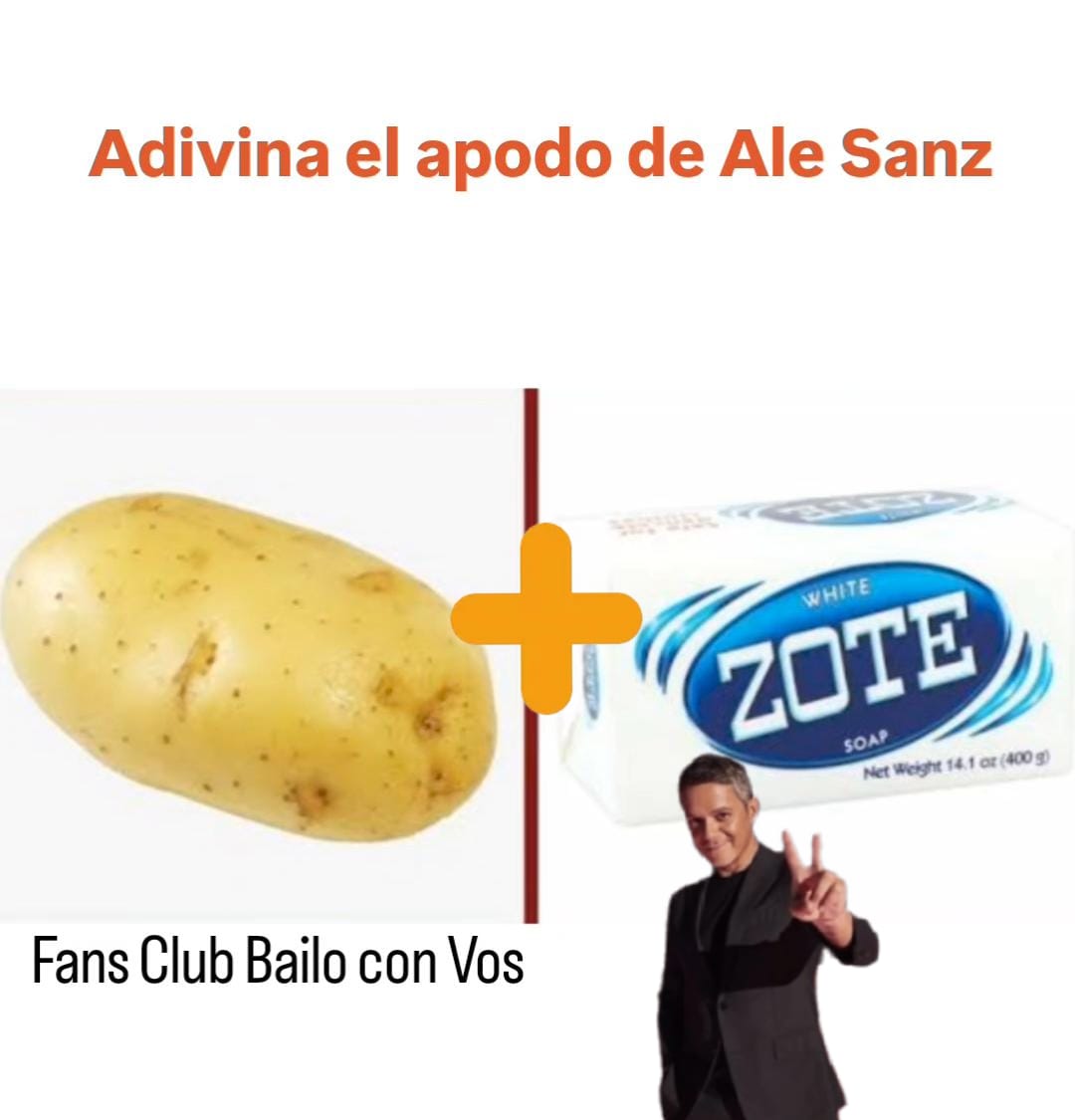 Descubrieron el apodo? 😉 Tenemos muchos más! 🥰😃 Te amamos @alejandrosanz . Qué tengan un hermoso martes!  #AlejandroSanz #BailoConVos #MemeSanzero #HumorSanzero #Fams