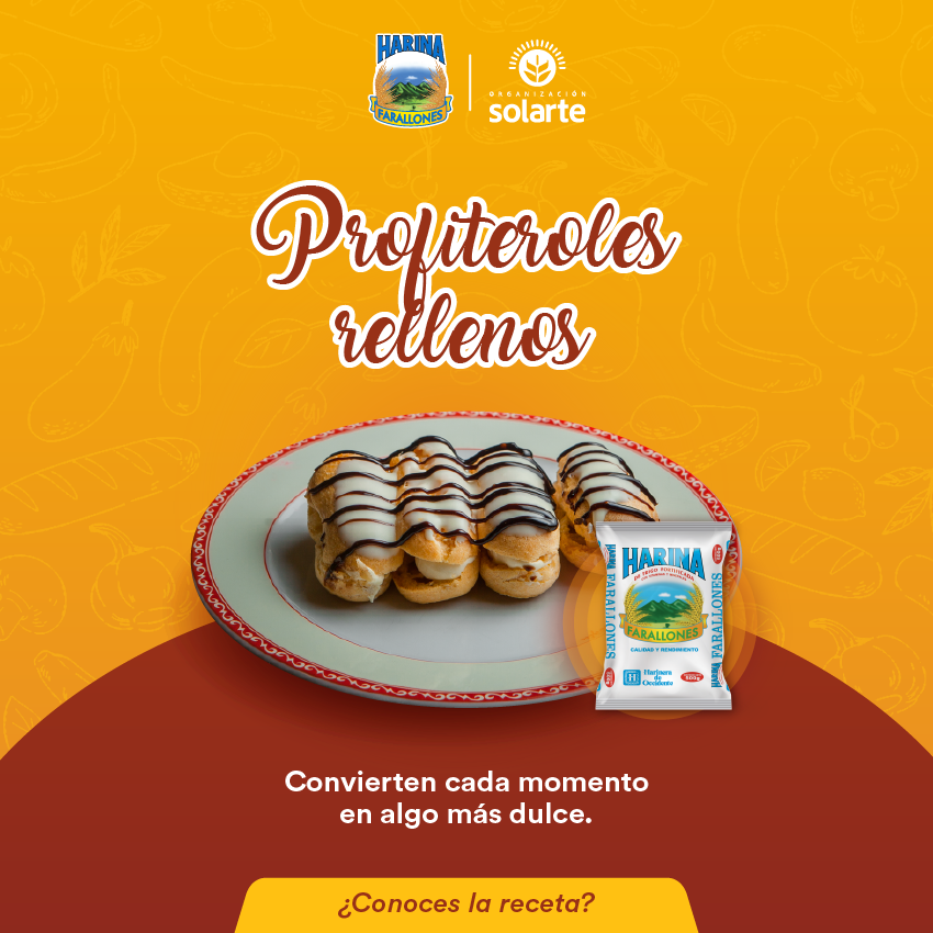 OrgSolarte's tweet photo. Pequeños bocados que esconden una gran tentación: suaves profiteroles rellenos que hacen cada momento más dulce. 🍫🥐

Anímate a preparar esta deliciosa receta y sorprende a tu familia con un postre irresistible. ¡Manos a la masa y a disfrutar cada bocado! ✨👩‍🍳👨‍🍳 https://t.co/MwpIzHSfiQ