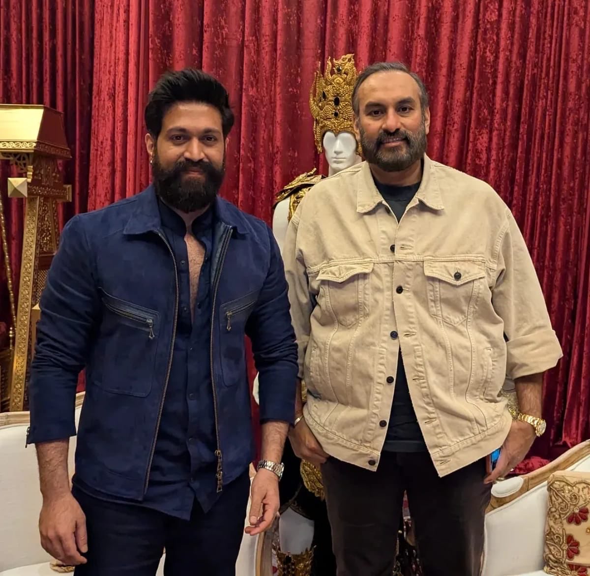 #NamitMalhotra  and #Yash at cinemaCon🔥

 #Ramayana