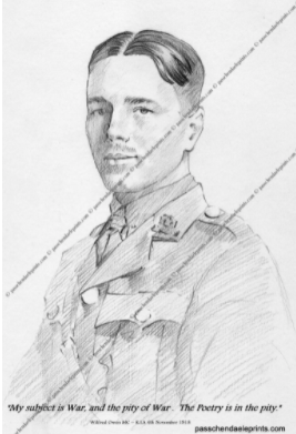 NJanagill's tweet image. Wilfred Owen MC
&amp;gt;Beautiful poignant signed limited edition ww1 print direct from the Artist!
&amp;gt;From a British artist who has exhibited at the Royal Academy  in London!
#ww1 #Somme  #ypres  #sacrifice  #patriot passchendaeleprints.com/product/wilfre…