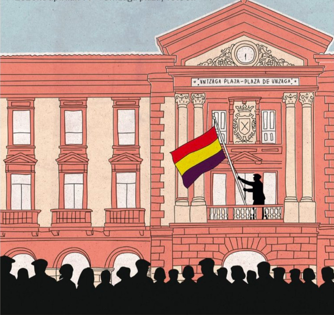 9⃣5⃣ años después, EIBAR #LugaRDeMemoriaDemocrática
🚩MATEO CAREAGA izó la 1ª bandera republicana como concejal más joven
💔Represaliado y encarcelado en la larga noche franquista
🌈Conoció la nueva democracia y en sus últimos años acabó extorsionado por ETA💔
#MemoriaIntegral