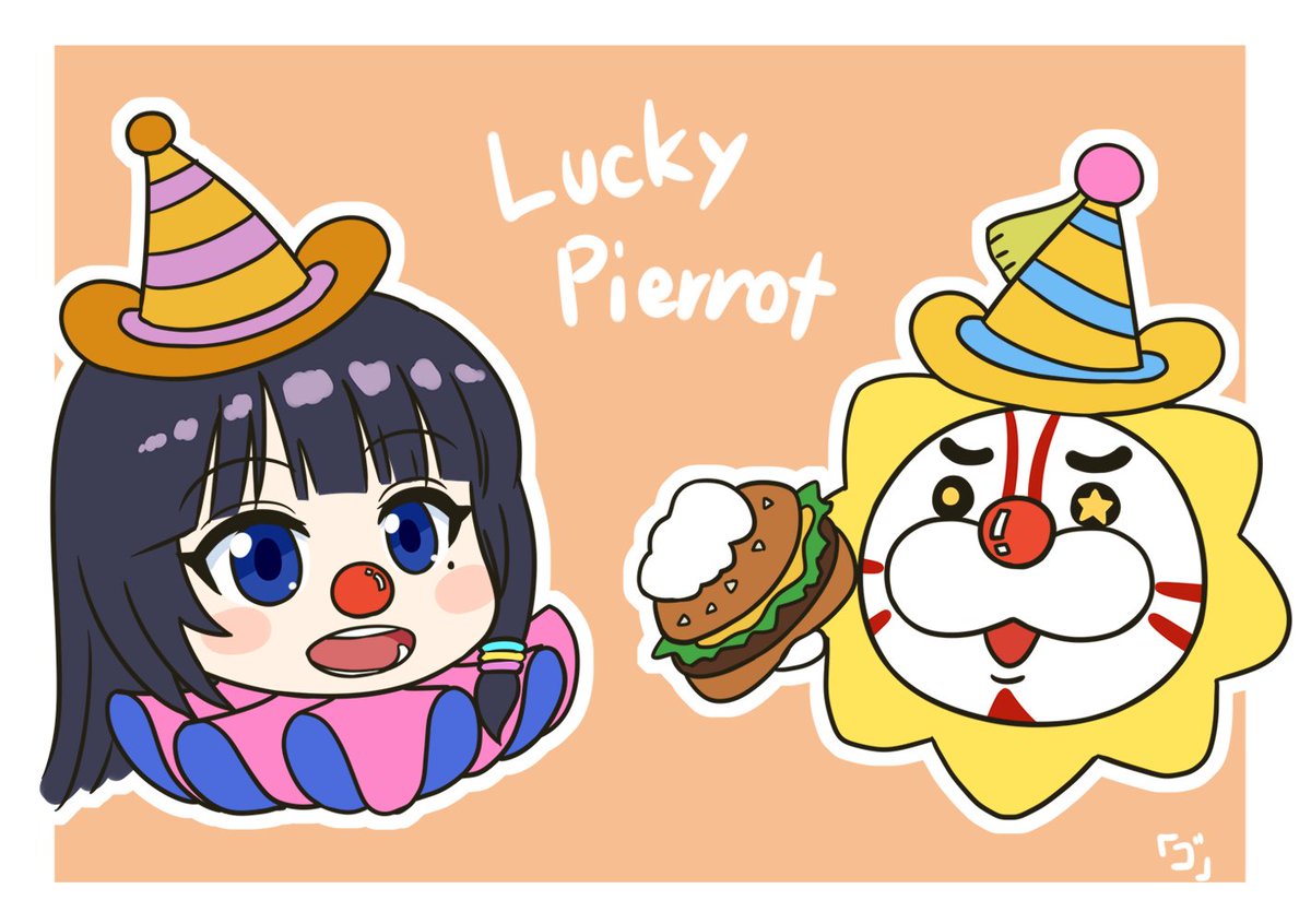 バーガー美味しそう
#葵の絵