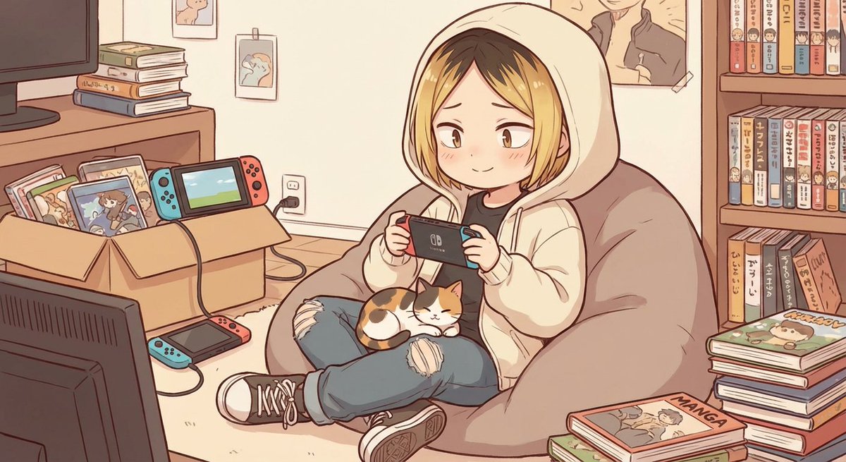 mituba63899's tweet image. #夢絵
#孤爪研磨
#Poe
プリクラがあるんだがどうして？