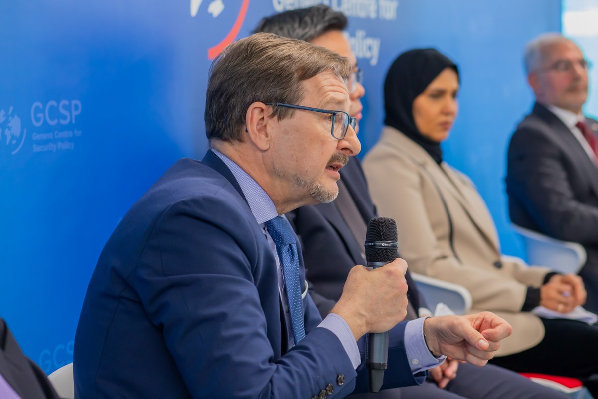 The GCSP tweet media