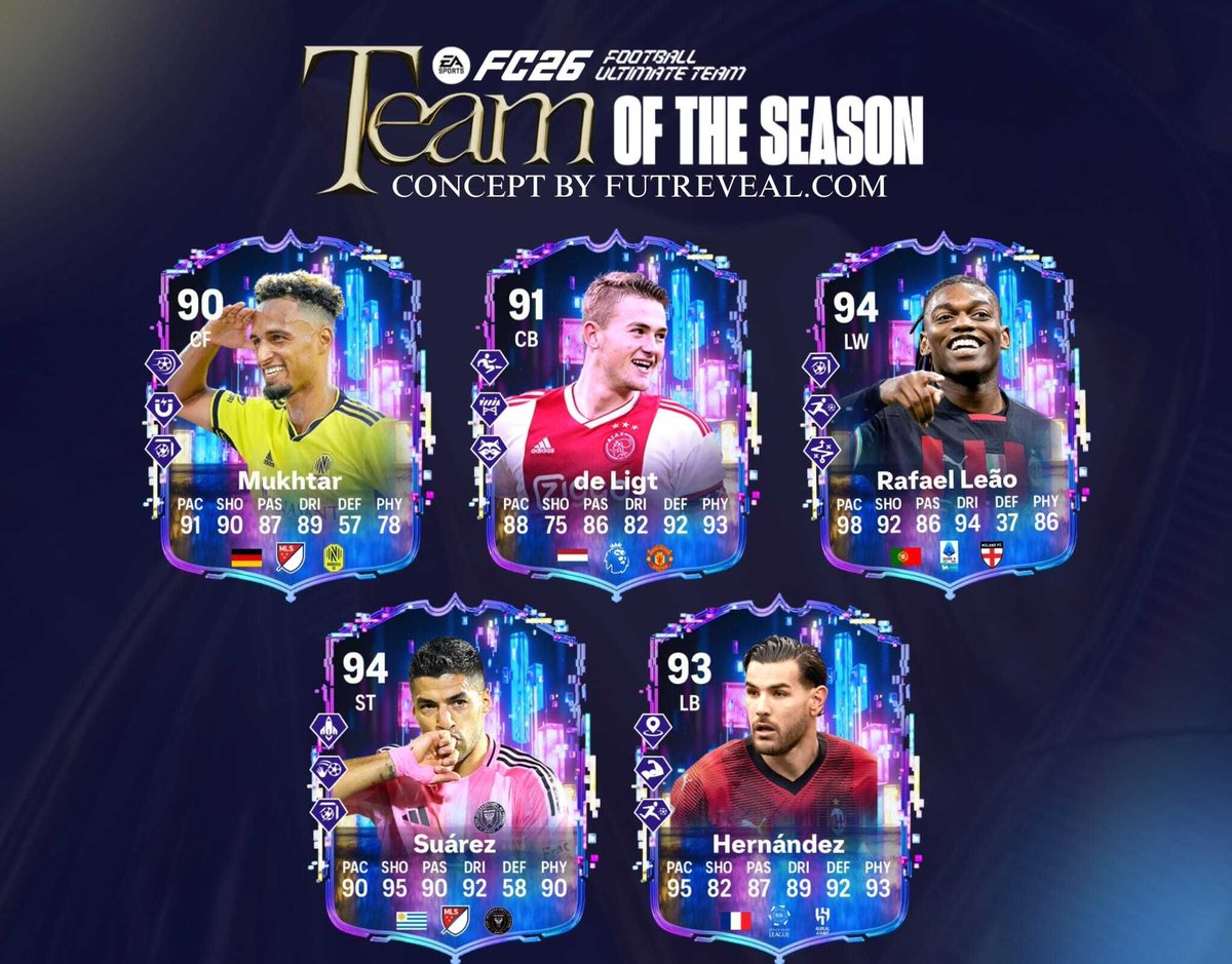 FUT REVEAL FC26 LEAKS tweet media