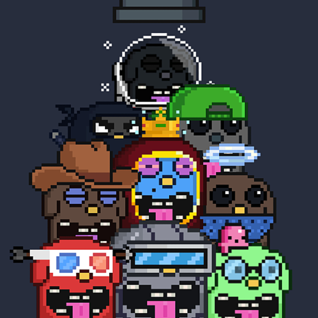 —Experiment 1 🧪
The SluffHeads!!

Each one emerges straight from its signature tube 🌀—no backstory needed, just pure presence and attitude.

It’s a collection built on personality, simplicity, and that unmistakable moment of popping into view.

SluffHeads don't try to be