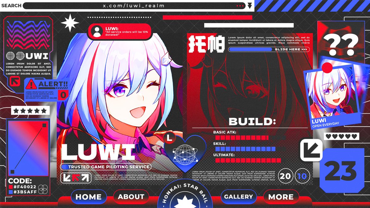 Luwi - Genshin, HSR, LADS, ToT Piloting Service ✨ tweet media