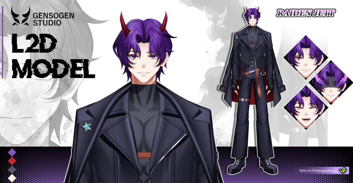 Gensogen Studio😈| L2D Comms Open tweet media