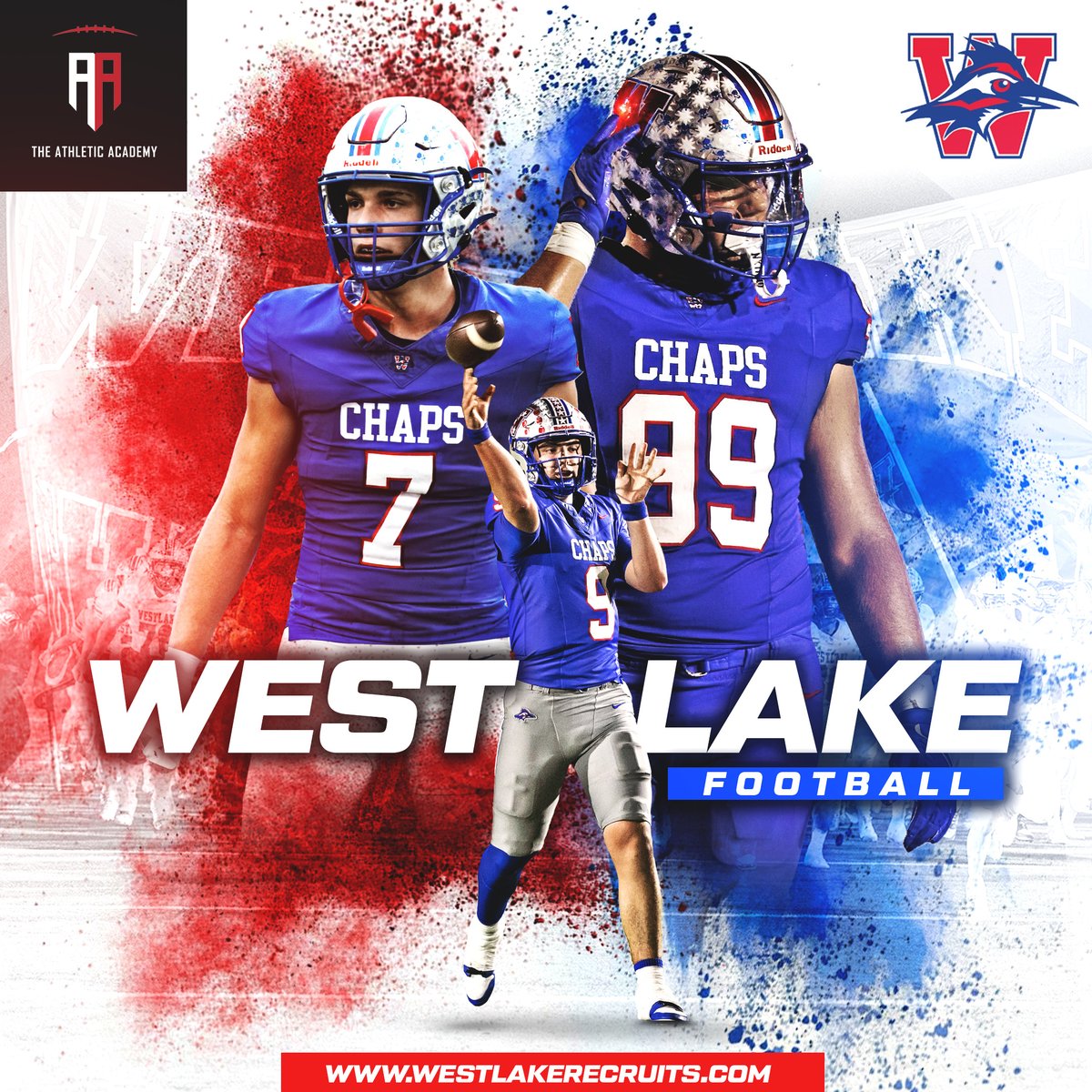 athdynastychris's tweet photo. 🚨🏈Check out the recruiting platform and prospect list for Westlake Football located in Austin, TX! @CoachTSalazar @Westlake_Nation @CoachEYeager @CoachRosch @Blake_W_Dunham  

🔋Powered by - @Ath_Dynasty 

Check out their prospects here:
https://t.co/e4pBKCpXSO https://t.co/cRDf8Le8eJ