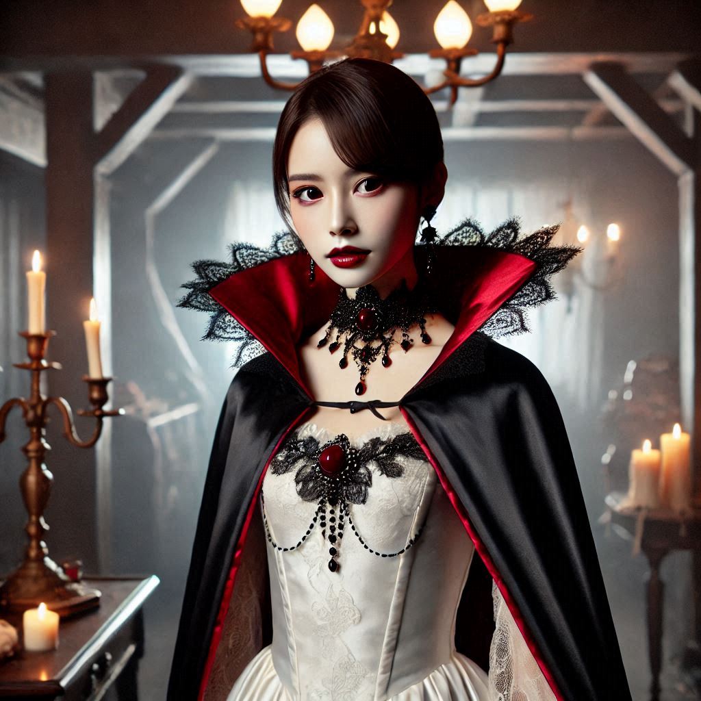 aibeautyvampjp's tweet image. The Lost One (9)
Sleeping pills had been slipped into his wine.
And when he came to, he found himself tied to the bed.
‘Oh, have you woken up?’
Long fangs protruded from his mother’s mouth.
Soon she appeared, wearing a cloak, and when he saw her, he realised everything.
#vampire