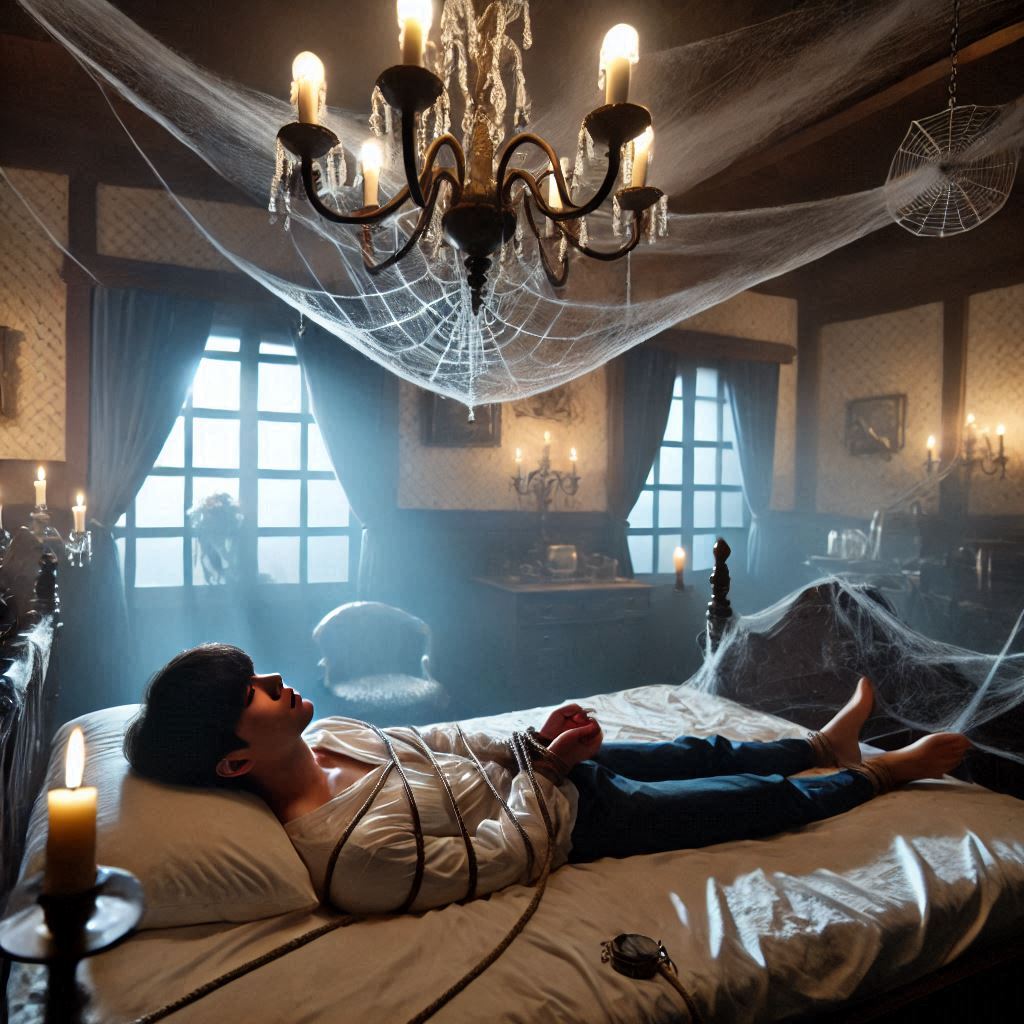 aibeautyvampjp's tweet image. The Lost One (9)
Sleeping pills had been slipped into his wine.
And when he came to, he found himself tied to the bed.
‘Oh, have you woken up?’
Long fangs protruded from his mother’s mouth.
Soon she appeared, wearing a cloak, and when he saw her, he realised everything.
#vampire
