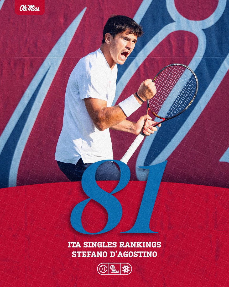 OleMissMTennis's tweet photo. Rebs staying steady 👏

#HottyToddy https://t.co/gAPsdmG3yp
