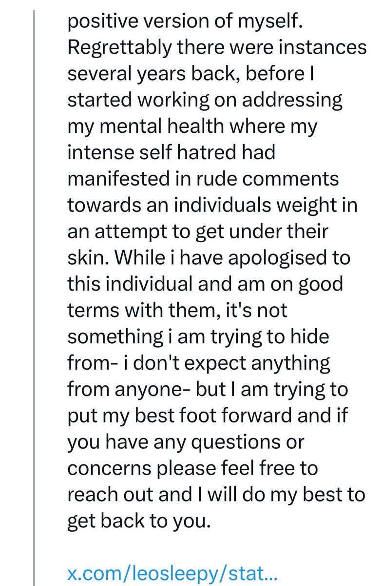 dtnols's tweet image. this guy is very insincere and blocked anyone who addressed his public “apology” towards his f*tphobia comments as insincere. what happened at lvfc doesn’t surprise me. he knows exactly what he’s doing and it’s just plain not “funny”. 

this type of behavior is disrespectful