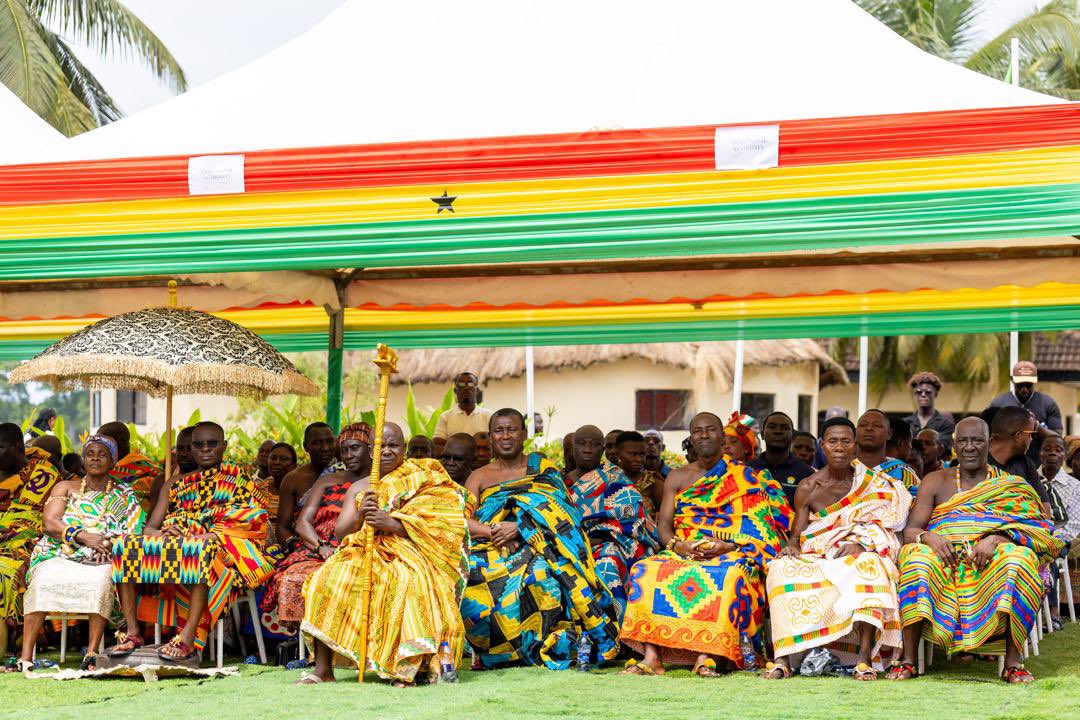 Citi973's tweet photo. PHOTOS: Vice President Prof. Naana Jane Opoku-Agyemang has called for an end to illegal and harmful fishing practices depleting Ghana’s fish stocks. She made the call at the declaration of Ghana’s first Marine Protected Area at Cape Three Points.

#ChannelOneNews #Fisheries #GhanaNews #Environment