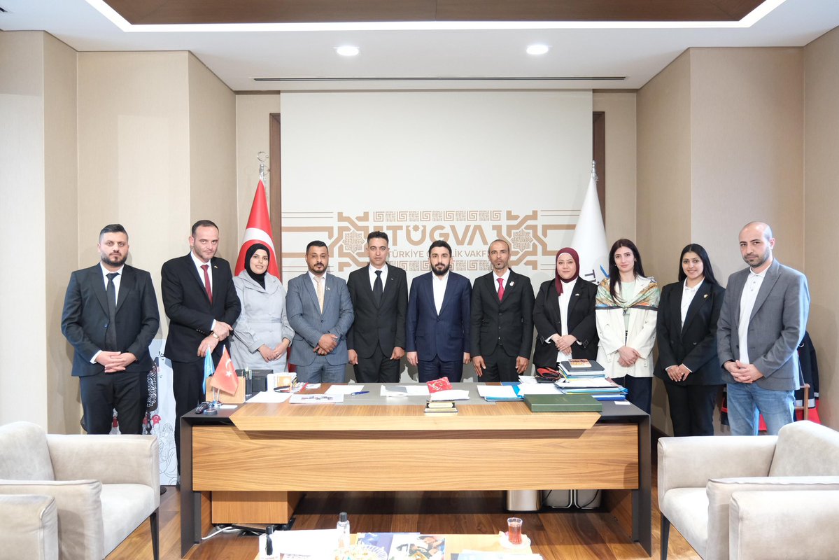 Filistin halkının sağlığı ve direnci için mücadele veren Palestinian Dream Institution Delegasyon Başkanı Kamal Ibrahim Jbor Takatka ve heyetini Genel Merkezimizde ağırladık. 🇵🇸🇹🇷

Kıymetli ziyaretleri için kendilerine teşekkür ediyorum