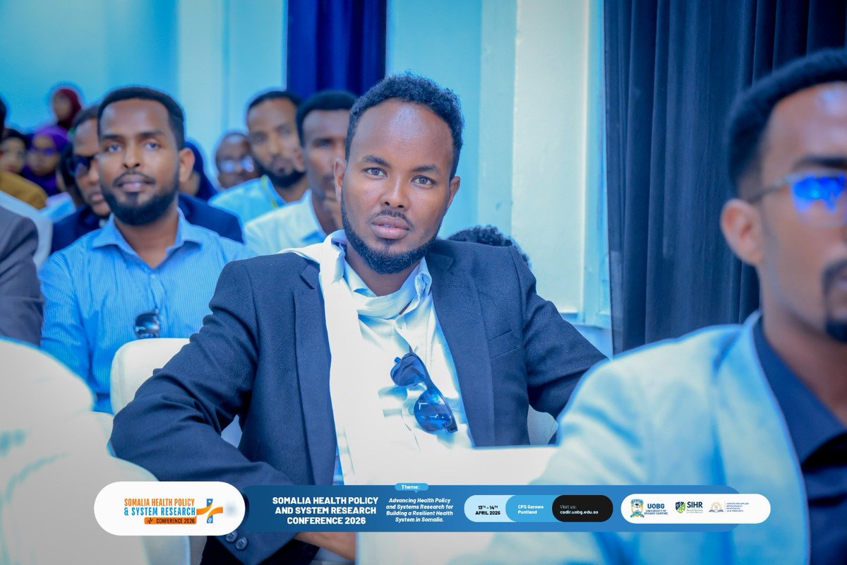 abdullahIndho20's tweet photo. Barriers to Diagnosing and Managing Non- Communicable Diseases in Public Primary Health Care Facilities in Nugaal

#SHPSTR2026 #UHC #SomaliaHealthPolicy #HealthSystemsResearch
#BiciidCenter #SomaliCulture https://t.co/D8cjYSWPYn