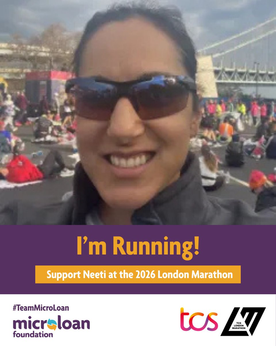 MicroLoan's tweet image. Join us in cheering Neeti on as she prepares for the big day! Every donation can help a mother build a sustainable livelihood for her family. Sponsor Neeti here: zurl.co/LlNbn  #LondonMarathon2026  #TeamMicroLoan #MarathonTraining #WomenEmpowerment #RunForACause