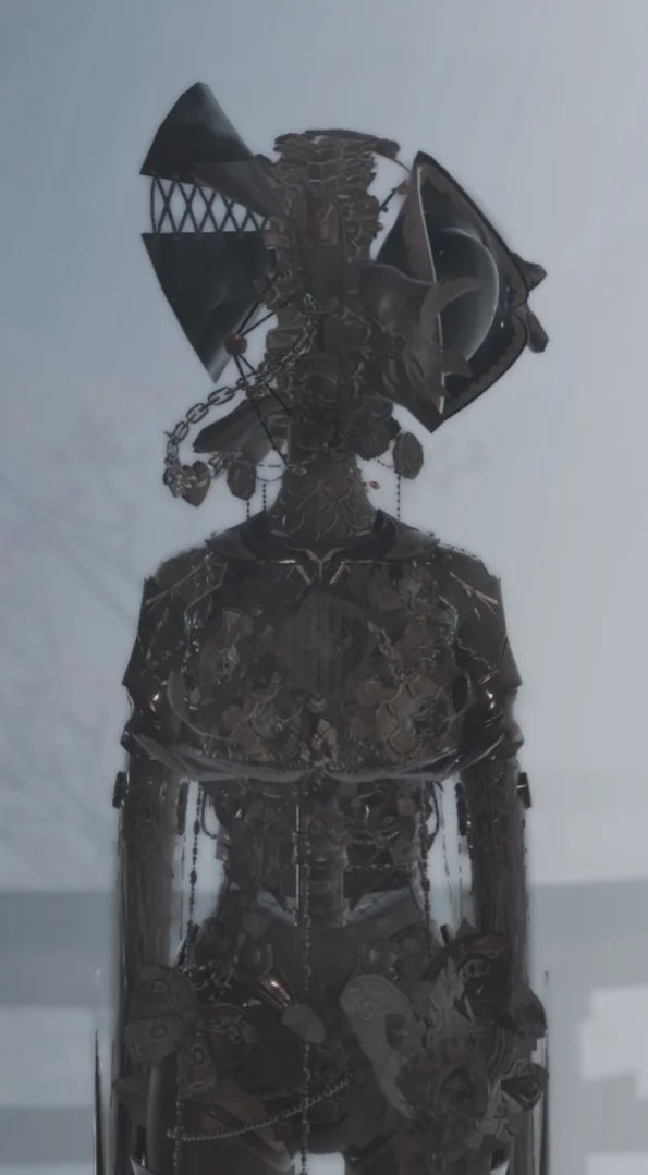 Vantraxia's tweet photo. Decided I'd try and make Siren Head in DTI, turned out pretty cool i think? https://t.co/qPW9TA2kyz
