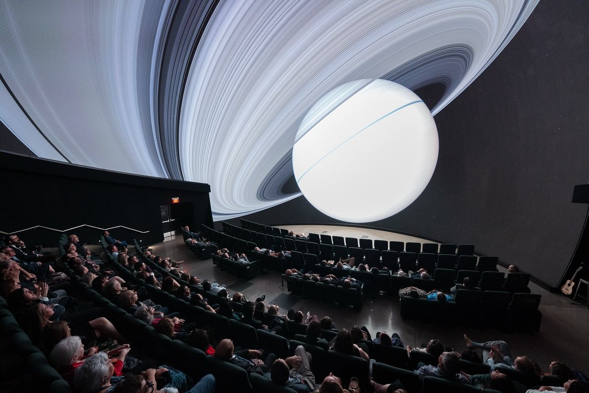 Detroitisit's tweet photo. Cosm Detroit is set to open this fall at Cadillac Square, introducing a 180 degree immersive dome for sports and entertainment viewing as part of a new mixed use development in downtown Detroit near Greektown and the city’s major stadiums.

PC: Cosm https://t.co/S19Rio0IhO