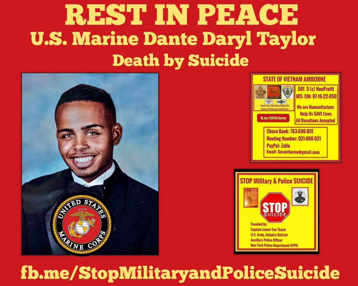 SuicideMilitary's tweet photo. #RIP #PTSD #HELP #SOS  #Veterans #Veteran #Relief #HelpMe #USArmy #USNavy #USAirForce #USMarineCorps #USMC #USCoastGuard #BuddyCheck #SpaceForce  #Police #Deputy #Sheriff #PoliceDepartment #Wakeup #Military #PoliceOfficer #FBI #CIA https://t.co/r78An0Njsm