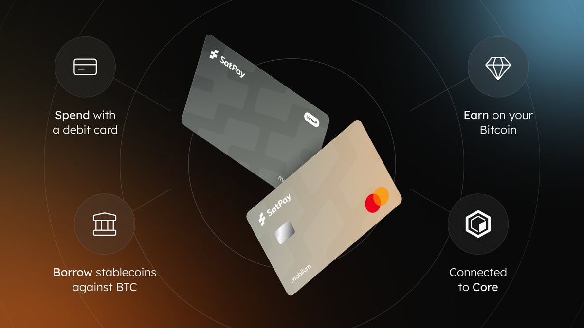 Coredao_Org's tweet image. Most Bitcoin products still make you choose.

Hold it, or use it.

@sat_pay, powered by Core, is built around the opposite: keep the BTC, keep the upside, keep moving.