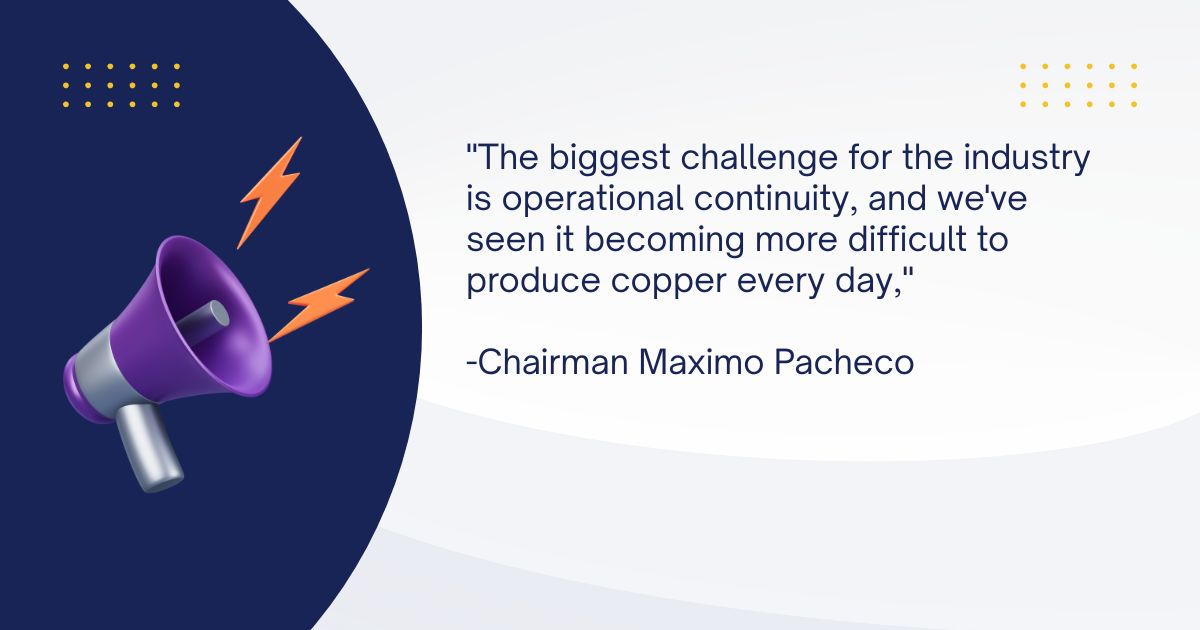 Kutchocopper's tweet photo. Codelco's cash cost ⁠up by at least 10 cents per pound, which is a lot. 💵

👉The world's ​top-producing copper miner managed to somewhat insulate itself by buying enough sulfuric acid - needed for production - to cover the full year before prices started to rise. https://t.co/Q7xkJip5zn
