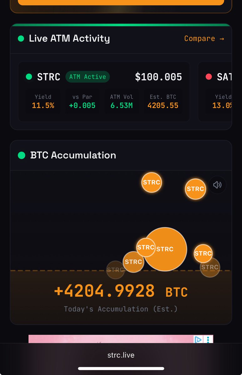 RichardByworth's tweet image. Hey @STRC_live and @bitcoinquant_ 

Can you please let me know where the differential is coming from in your calcs?