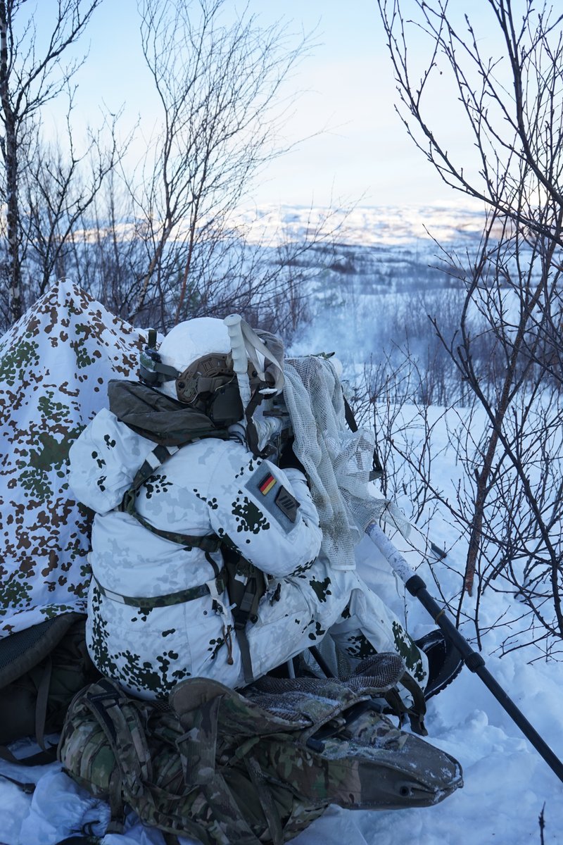 jmscaronte's tweet image. German Snipers of GebJgBrig 23 
#Germany #Deu