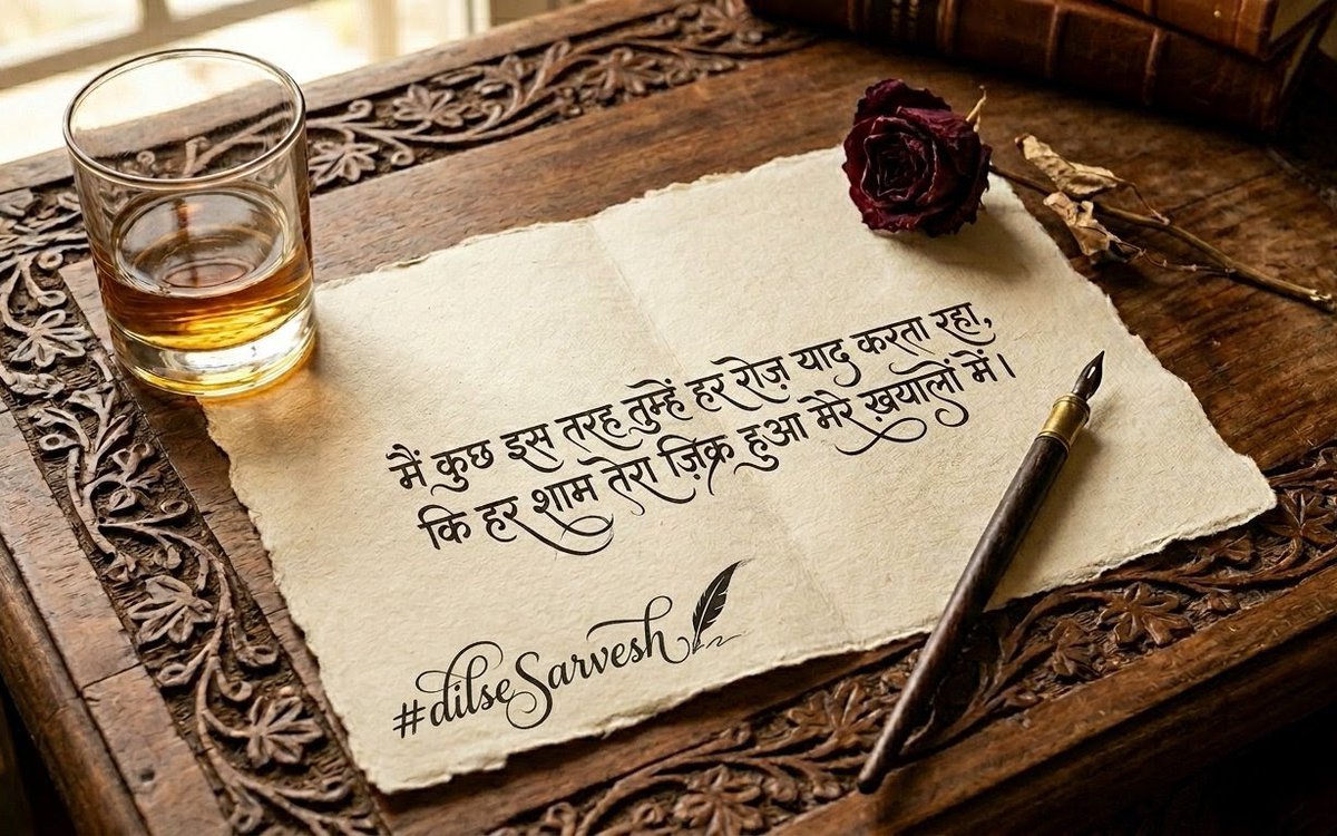 IndiaStandsOut's tweet image. Shayari Dilse #dilseSarvesh #love #heart #shayari #poetry #poet #writer #life #heartbroken #trending #viral #beingme