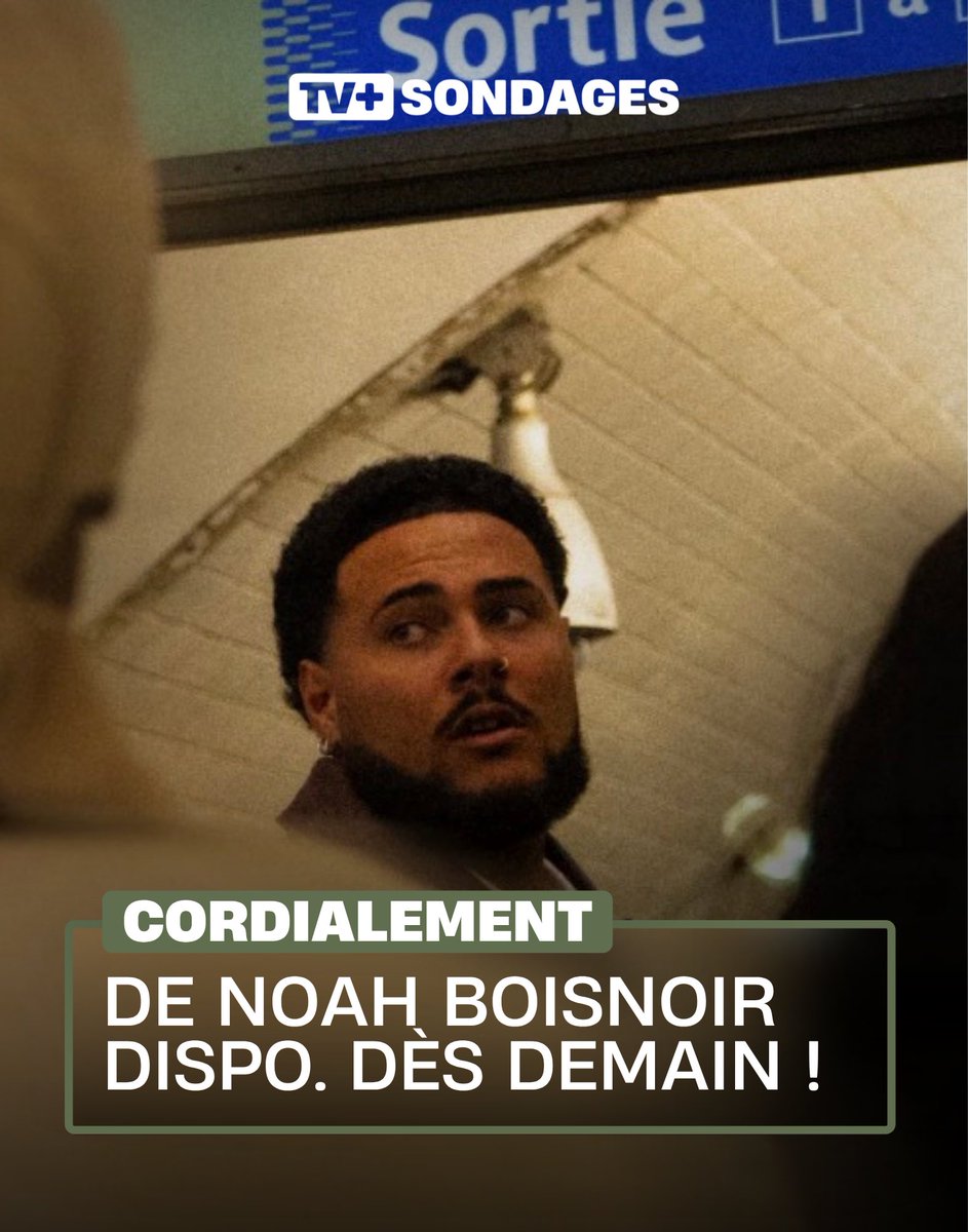 "Cordialement" de #NoahBoisnoir sera disponible dès demain ! Ce sera sont 2ème single depuis sa sortie de la #StarAcademy ✨