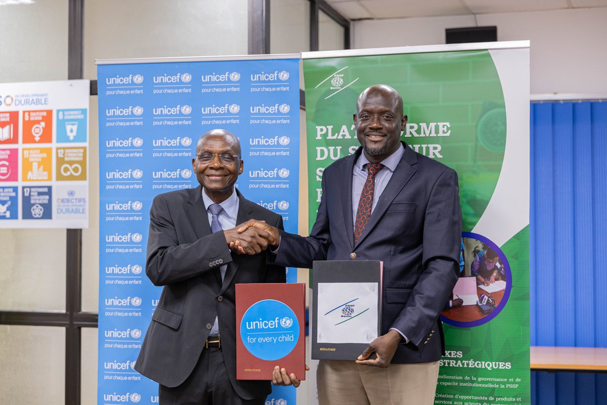 UNICEF Benin tweet media