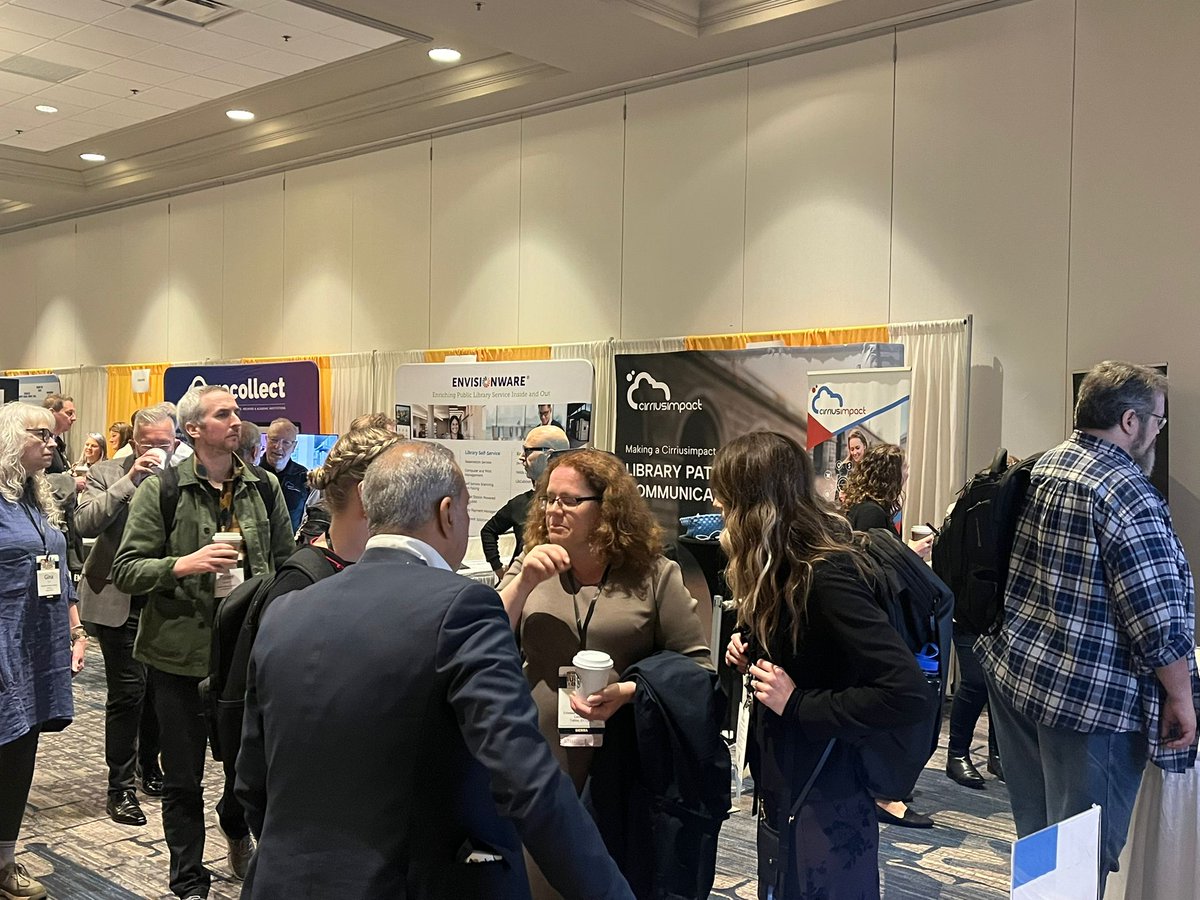 iii_Innovative's tweet image. In the exhibit hall at IUG 2026 in Chicago.

Sales team speaking with customers at the Clarivate booth. Great conversations throughout the day.

#IUG2026 #LibraryCommunity