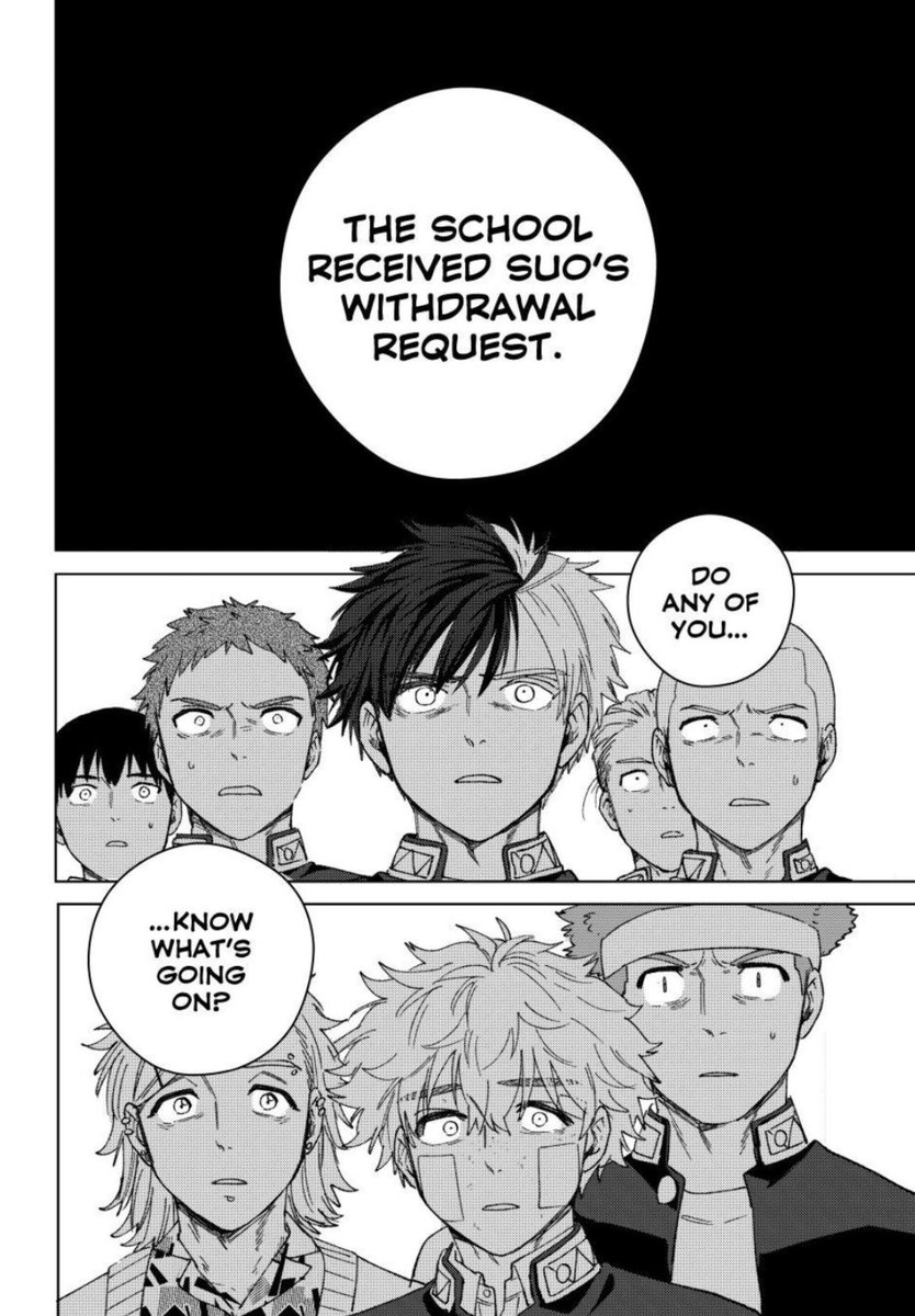 Ch 212 fav:

Sakura, Tsuge, and Kiryu’s reaction to hurt Nirei

Nirei focusing on apologizing rather than his injuries 

Sakura’s desperate demands for answers 

Kiryu calming Sakura down 

Tsuge carrying Nirei

The classes reaction

News of Suo’s withdrawal
#wb212