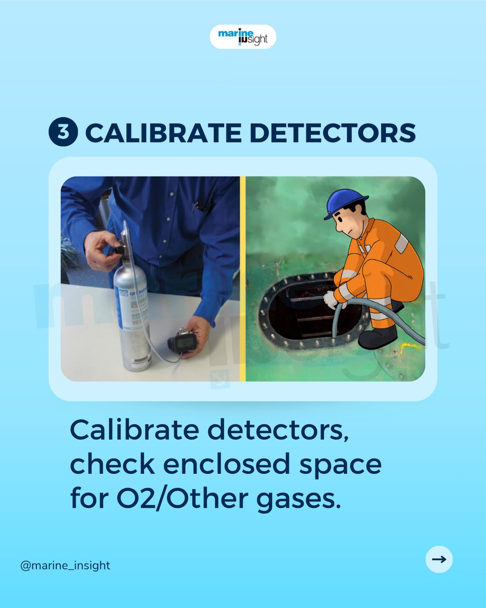MarineInsight's tweet photo. โ ๏ธ Safety first, always. #EnclosedSpace entry is one of the highest-risk jobs on board.
Level up your maritime knowledge
Learn with MI Academy or get instant answers via MarineGPT.
๐ https://t.co/qxiorBijrn & https://t.co/Cq4zLex1Bf
#MarineInsight https://t.co/kJtI45PiS8