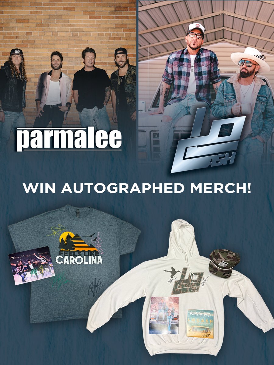 FLR_Entmt's tweet photo. Let's ROCK your Tuesday! 🎸🎶
Enter to win autographed merch from Parmalee &amp; LOCASH!
🎙️ Enter here https://t.co/vRrv4zwLII
🎙️ Follow this page! 
🎙️ Share this post!

Giveaway ends 4/15/26 at 12pm (ET).  
Must be 21+ to win.   

#LIVEatFLR #FrenchLickResort https://t.co/YAzAMVvLoY