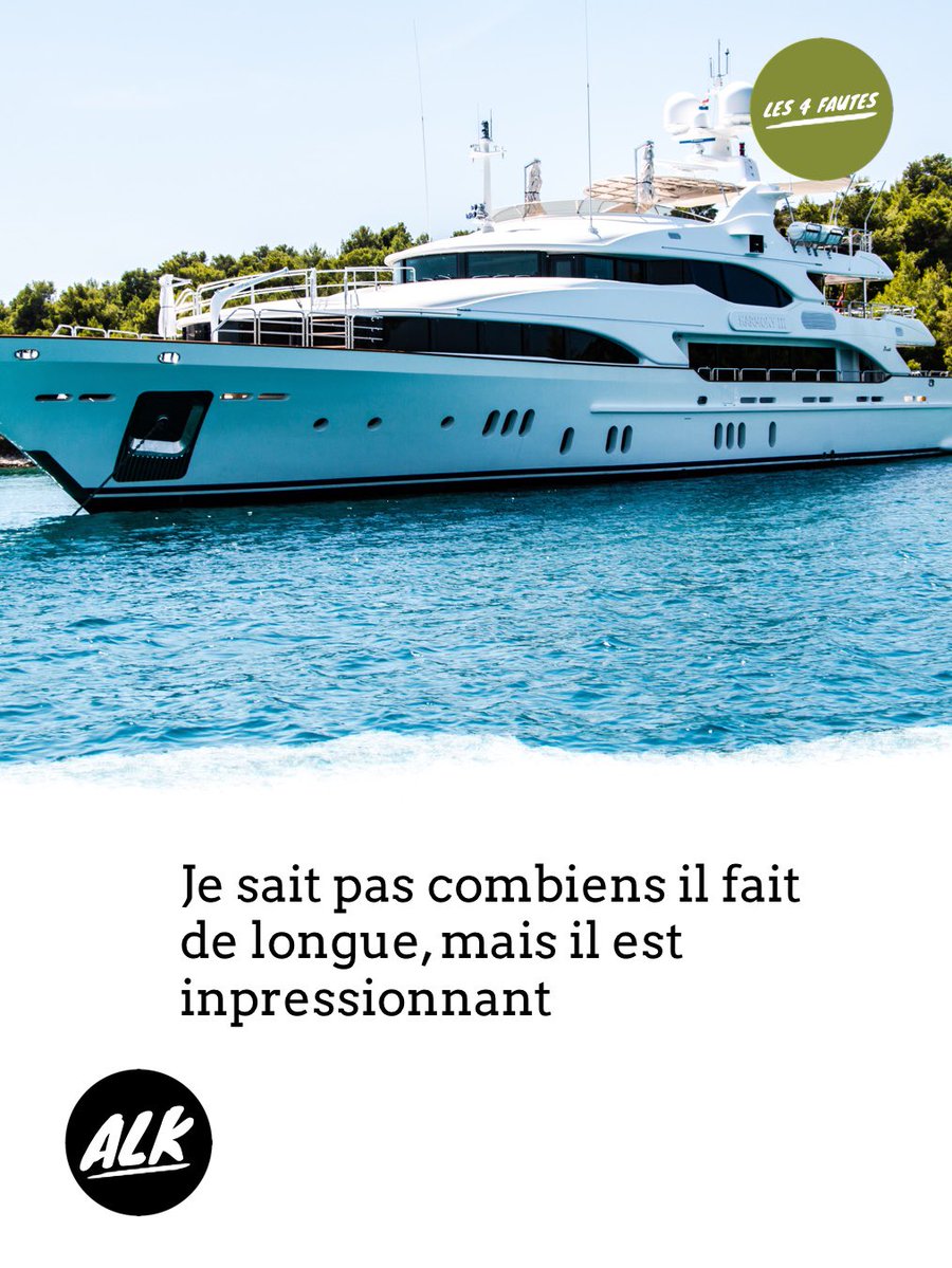 alk_info's tweet image. Les 4 fautes

Pouvez-vous m’aider à corriger les quatre fautes dans ma phrase ?

Can you help me correct the four mistakes in my sentence?

#learnFrenchwithArnaud #challengeyourself #practice