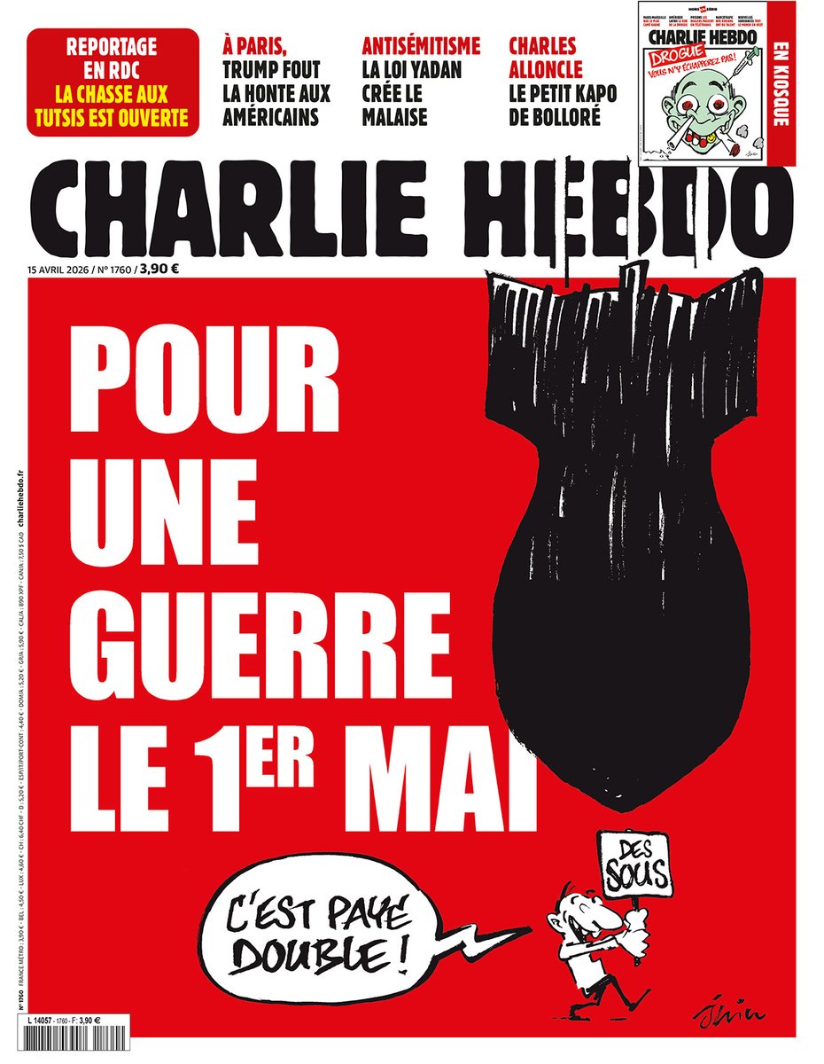 Charlie Hebdo tweet media