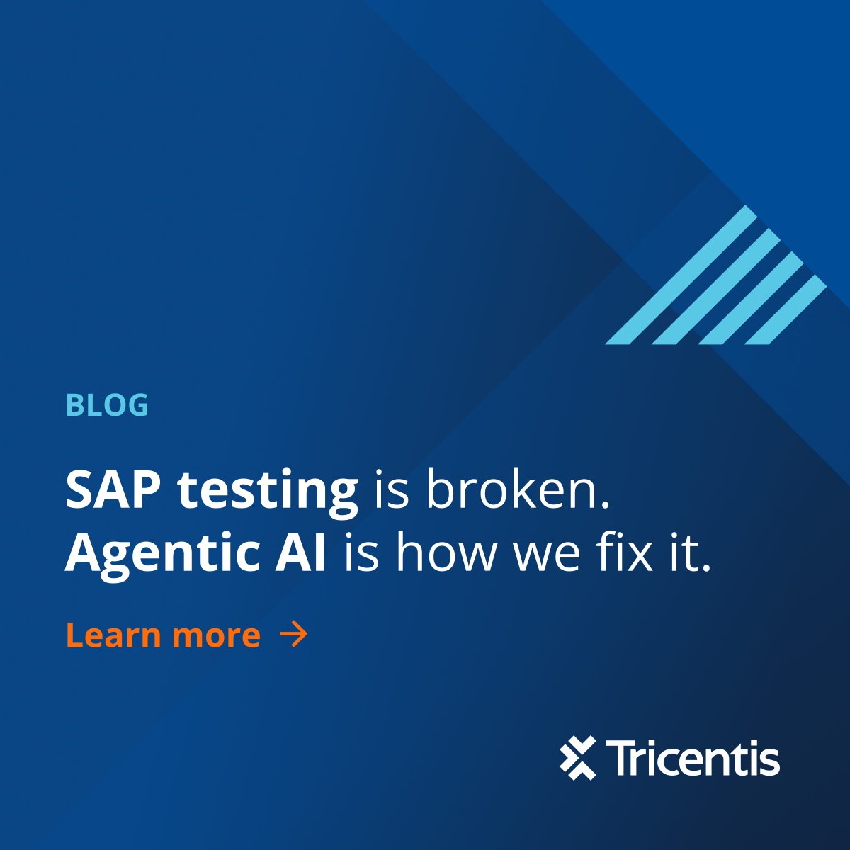 Tricentis tweet media