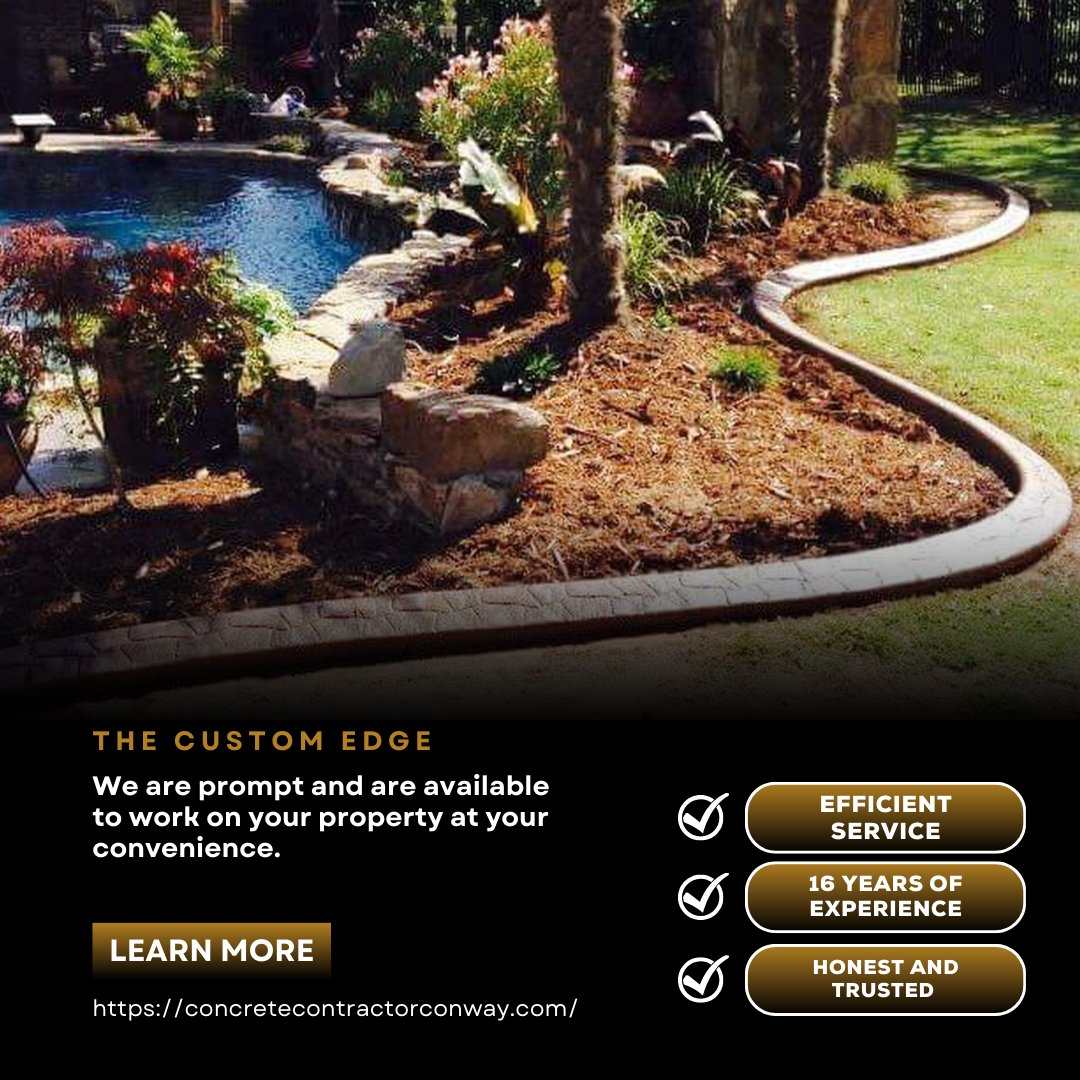 Every yard deserves a unique touch, and our custom edging delivers exactly that. We design with your space in mind for standout results. Call us today to create your perfect look. #CustomEdging
concretecontractorconway.com