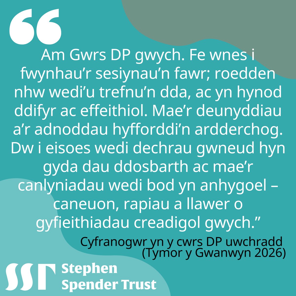 Stephen Spender Trust tweet media