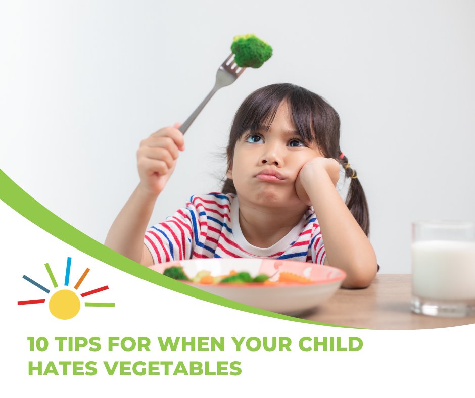 Tasty Tuesday!🥕 If your child turns their nose up at vegetables, you’re not alone! Dinner time can be a real struggle — but we’ve got you covered. 🙌

🍽️ If your child hates veggies, check out 10 practical ways to encourage healthier eating at sunshinehouse.com/mom-hacks-vege…

#WOYC2026