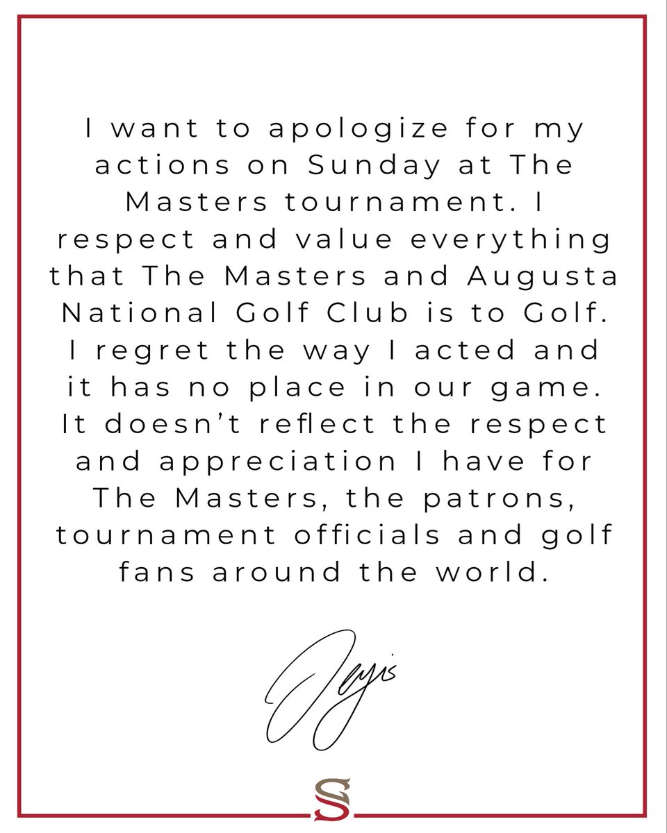 Sergio Garcia tweet media