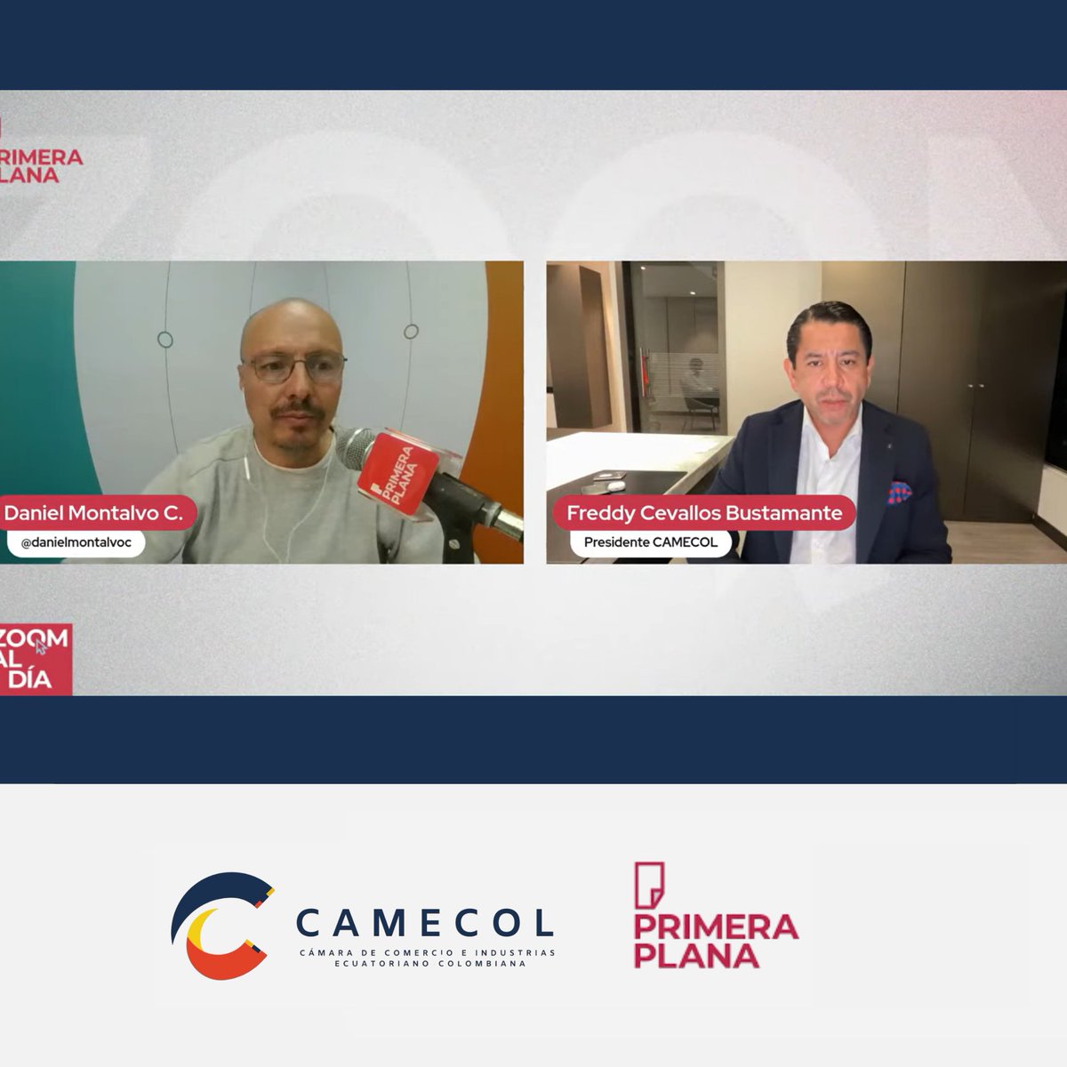 CAMECOLEC's tweet photo. 📢 Nuestro presidente @FreddyCevallosB, ha participado en medios como vocero del gremio frente al anuncio del arancel del 100% a importaciones desde Colombia que entrará en vigencia desde el 1 de mayo.
Revise las entrevistas aquí: https://t.co/XeA9z2PcLm https://t.co/iafRlPR7SU