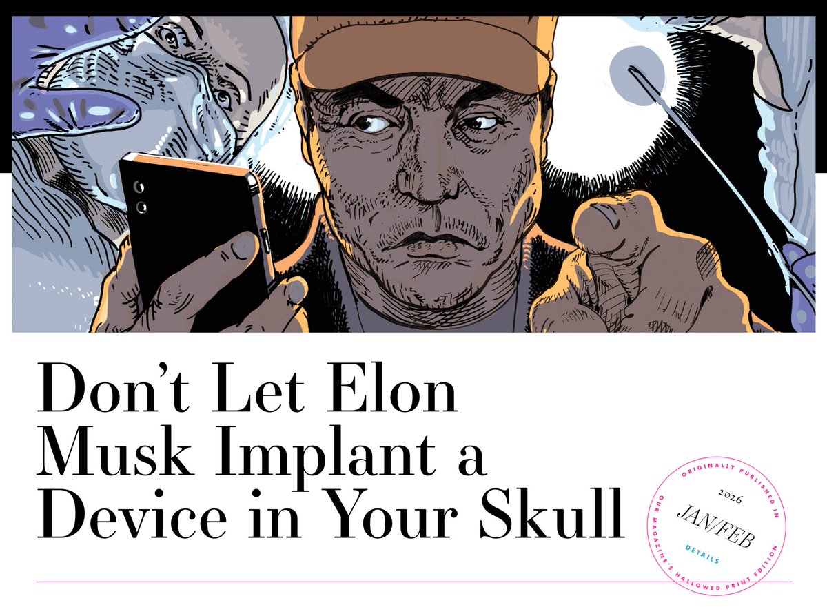 XFreeze's tweet image. Media is targeting Elon again... Just like they always do, and now they are trying to fearmonger

"Don't Let Elon Musk Implant a Device in Your Skull" - Written by some morons in the media who have never suffered a day in their life, whose only real job is to relentlessly attack